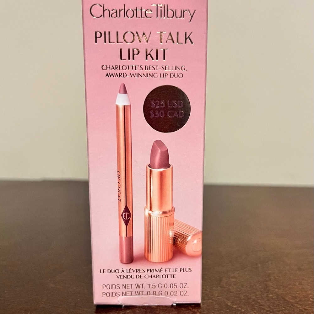*sold* Charlotte Tilbury Pillow Talk lipstick mini